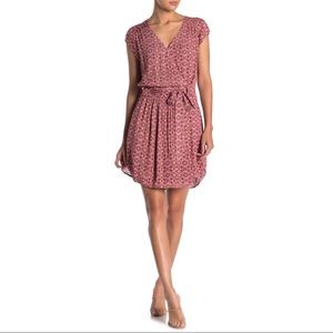 DR2 Double V Cap Sleeve Dress